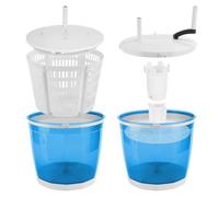 Reheyre Lavatrice manuale, mini lavatrice portatile, a manovella, per appartamenti, dormitorio e camper, non necessita di elettricità, capacità 2 kg, colore: azzurro cielo