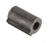 Rehoetom Adattatore manicotto albero per riduttore a vite senza fine RV030, accoppiamento di ingresso tipo D da 6,35 mm/8 mm a 11 mm, connettore albero motore in acciaio inox per 23 motori passo-passo