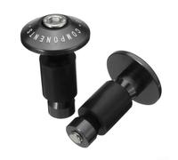 Rehoetom Coppia di impugnature per manubrio in lega di alluminio, compatibili con la maggior parte delle bici da strada e mountain bike, per protezione del manubrio (Co(rosso)