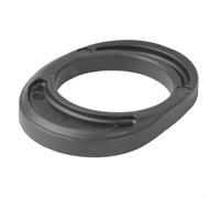 Rehoetom Distanziali per sterzo da 2 mm, 5 mm, 10 mm, in plastica, confezione da 4 (nero), compatibili con tubo sterzo da 28,6 mm