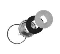 Rehoetom Drag Clicker Kit per mulinelli da baitcasting Daiwa di quinta generazione, set di rondelle di ricambio con pastiglie freno in carbonio, pignone in metallo, piastra di pressione, 28 mm