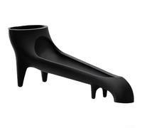 Rehoetom Imbuto in silicone per macchina da caffè per un facile riempimento, ampia apertura pieghevole, superfici resistenti alle impronte digitali, imbuto in silicone resistente al calore (nero)