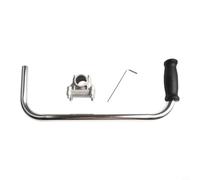 Rehoetom Impugnatura in alluminio per decespugliatori da prato - Attacco ergonomico da 38,1 cm per ridurre l'affaticamento della schiena, aumentare il comfort e migliorare la postura, Si