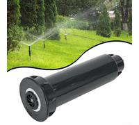 Rehoetom Irrigatore per prato da 10,2 cm con portata regolabile da 2,5 a 5 m, modello di spruzzo girevole a 5°-360°, raccordo filettato interno da 2", per giardino e