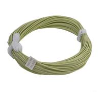 Rehoetom Lenza da pesca a mosca da 30,5 m con cono Weight Forward WF4F-WF8F, design senza cuciture per un facile fissaggio del leader, lenza galleggiante verde muschio fluorescente per versatile (5F)