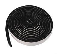 Rehoetom Nastro sigillante per coperchio della porta del barbecue, per griglie e affumicatori, fibra resistente al fuoco, spessore 3 mm, resistente al calore fino a 650 °C, per una facile aderenza