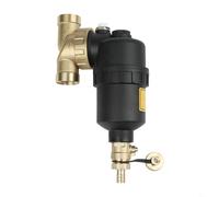 Rehoetom Pre-filtro magnetico del sistema di riscaldamento per caldaie e riscaldamento a pavimento, filtrazione della maglia dell'acciaio inossidabile, cattura i sedimenti di ruggine della scala (DN25