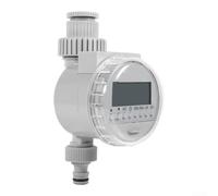 Rehoetom Regolatore di irrigazione con timer di irrigazione solare e automatico, display digitale LCD, giardino, giardino e paesaggistica, costruzione resistente alle intemperie