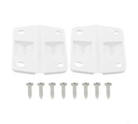 Rehoetom Set di cerniere di ricambio in plastica per ghiaccio Coleman - 2 cerniere + 8 viti, compatibile con modelli 5254D, 5255D, 5227B, 5240-5299A, 6050-6