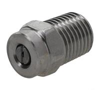 Rehoetom Set di ugelli per idropulitrice in acciaio inossidabile 304 per filettatura da 10,2 cm, angoli di spruzzo della ventola 0°/15°/25°/40°, orientamento da 2 mm, 6000 psi/400 bar, compatibile (0°