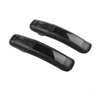 Rehoetom Set parafango anteriore e posteriore in plastica PP per mountain bike, compatibile con biciclette AM DH FR, installazione di attrezzi, 38 x 9 x 4,5 cm