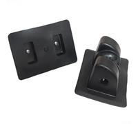 Rehoetom Staffa di ancoraggio per barca gonfiabile con puleggia in PVC per canotto e peschereccio - 12 x 8,6 x 5,7 cm, 184 g, nero