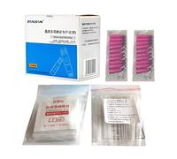 REHOOF 25 Strisce reattive per colesterolo Totale, colesterolo HDL, colesterolo LDL, colesterolo trigliceridi (25 Pezzi, Dispositivo Non Incluso, Solo Strisce reattive)