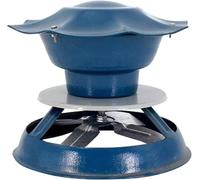 REHOOF Aspiratore Fumo,100/120W Ventilatore per Camino,Aspiratore per Camino Ventilatore per Canna Fumaria Induttore del Tiraggio del Camino per Camino per Camino/Legna/Bruciatore A Legna da Tetto C