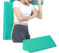 REHOOF Cuscino Cuneo da Letto per Dormire Dopo L'intervento Chirurgico Cuscini Inclinati in Schiuma Cunei Medici Ad Angolo per Piaghe Decubito,Gravidanza, Traversina Laterale,Post Chirurgico Girare B