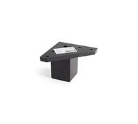 REI 68441 PATA ESQUINERA CUADRADA DE ABS EN Color Negro MOD.972. DIMENSIONES 4,2x4,2x6cm, Multicolore, 42x42x52mm
