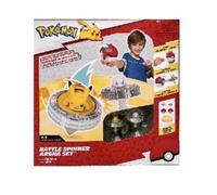 REI TOYS POKEMON ARENA DI COMBATTIMENTO CON TROTTOLE E 2 PERSONAGGI