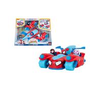 Spider-man veicolo deluxe 24 cm - 3 in 1 trasformabile in moto e jet
