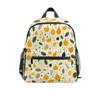 Reiacy Pears Leaves - Zaino per la scuola materna per bambini, piccolo, per scuola, scuola materna, stile casual