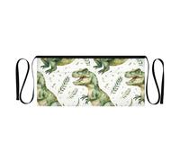Reiacy Trex, grembiule corto con 3 tasche, in stile acquerello, per cucinare, giardinaggio, cameriere, cameriere, per donne e uomini, Multicolore, Taglia unica