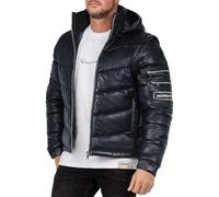Reichstadt Uomo Giacca 22RS32 LUX - Vera Pelle - Navy XXL
