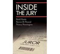 Reid Hastie Steven D Penrod Nancy Pennington Inside the Jury (Copertina rigida)