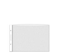 REIF Hamburg 15200 buste per brochure, formato A5, 100 pezzi, in PP, formato orizzontale, granulato, spessore 0,060 mm, compatibile con documenti, Made in Germany