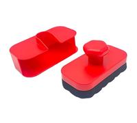 Reifenglanz Applikator Bürste - Éponge Polish Pneus avec Couvercle - Tire Dressing Applicator, Brosse Réutilisable pour Entretien Voiture Nettoyage Jantes Application | Detailing Pinsel Tire Dress