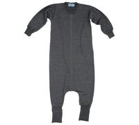 Reiff - Kid's Schlafsack Frottee mit Fuß und Arm - Sacco a pelo bambini 86/92 Grigio/Blu