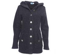 Reiff - Women's Mona Wool Fleece Hooded Jacket - Giacca di merino L grigio