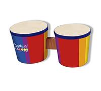 REIG 7041-2 Bongo in Legno Colorati