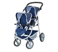Reig Musicales Carrozzina Gemellare Per Bambole 73x63x46 Cm