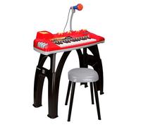 Reig Musicales Organo Elettronico Rosso Con 25 Tasti E Luci 73x59x30 Cm