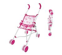 Reig Musicales Sedia Per Bambole Basic-rosa Con Ombrellino 55.50x41.50x25.50 Cm