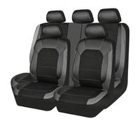 REIJAX 9 Pezzi Coprisedile per Auto Coprisedile, per SsangYong Tivoli 2015-2019 Pelle Completo Impermeabile Set Fodere Anteriori e Posteriori Accessori,B