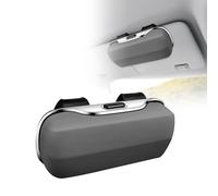 REIJAX Custodia per Occhiali Sole per Auto per Alfa Romeo Mito (2008-2018), Supporto per Occhiali da Sole per Visiera Auto, Porta Occhiali Auto per Visiera Parasole Interna,A Gray