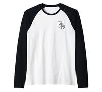 Reiki CHO KU REI Power Symbol Qi Bobina Maglia con Maniche Raglan