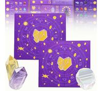 Reiki Crystal Halloween Countdown Gift Box, Magical Halloweens Countdowns Box, 24 Days Crystals and Healing Halloween, 24 Gifts, Natural Gemstone Gift Set, Gemstone Decor (2pcs)