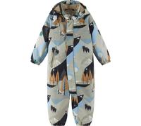 Reima - Tuta one piece impermeabile - Puhuri Reimatec Winter Overall Earthy Beige in Silicone - Taglia Bambino 80 cm