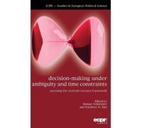 Reimut Zohlnhöfer F Decision-Making under Ambiguity and Time (Copertina rigida)