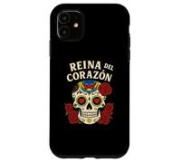 Reina Del Corazon, regina dei cuori, design messicano Pride Custodia per iPhone 11