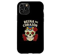 Reina Del Corazon, regina dei cuori, design messicano Pride Custodia per iPhone 11 Pro
