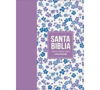 Biblia Rvr 1960 Compacta Símil Piel Flores Lila Claro (Bible Rvr 1960 Compact Size Leatherlike Light Lilac Flowers(spanish Edition)