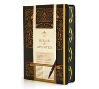 Reina Valera Re Biblia de apuntes RVR 1960 TD, Negro y oro (E (Copertina rigida)