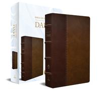 Reina Valera Re RVR 1960 Biblia de estudio Dake, tamaño grande, piel (Tascabile)
