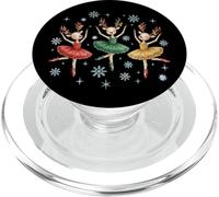 Reindeer Ballet Dancing Christmas Ballet Dance Costume PopSockets PopGrip per MagSafe