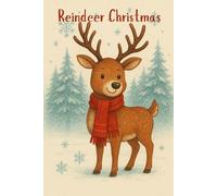Reindeer Christmas: /6x9 Pocket-Size Notebook/ 1 Opening Page/ 119 Lined Pages/ Glossy Cover/