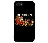 Reindogs - Simpatici cani da slitta, Babbo Natale Custodia per iPhone SE (2020) / 7/8