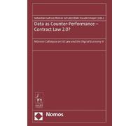 Reiner Schulze Data as Counter-Performance - Contract Law 2.0 (Copertina rigida)