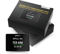 REINER SCT Authenticator mini I TOTP Generatore di autenticazione a due fattori I compatto e portatile I Chiave di sicurezza per l'accesso sicuro ai servizi online e agli scambi di criptovalute
